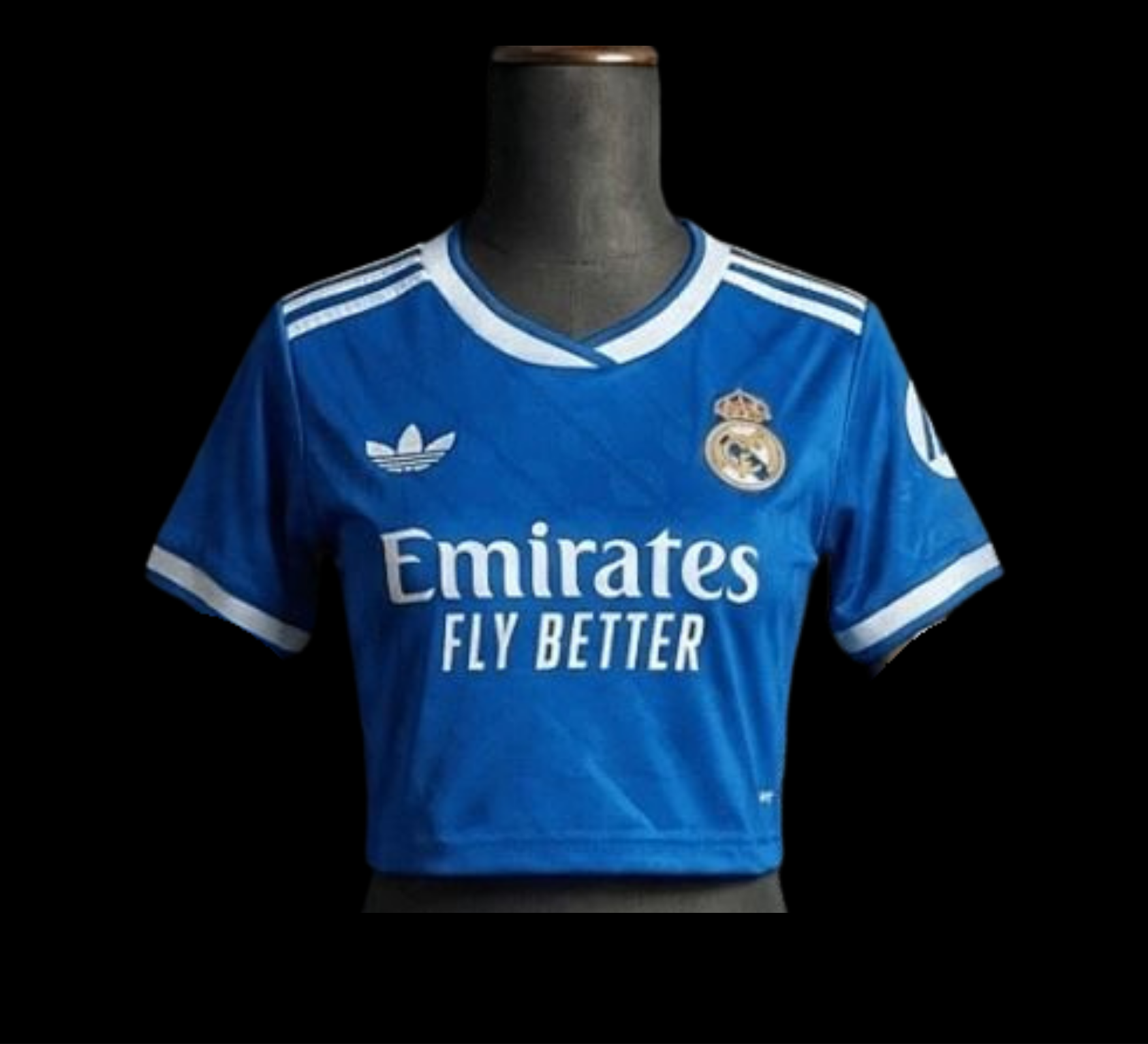 Real Madrid Crop Top Style