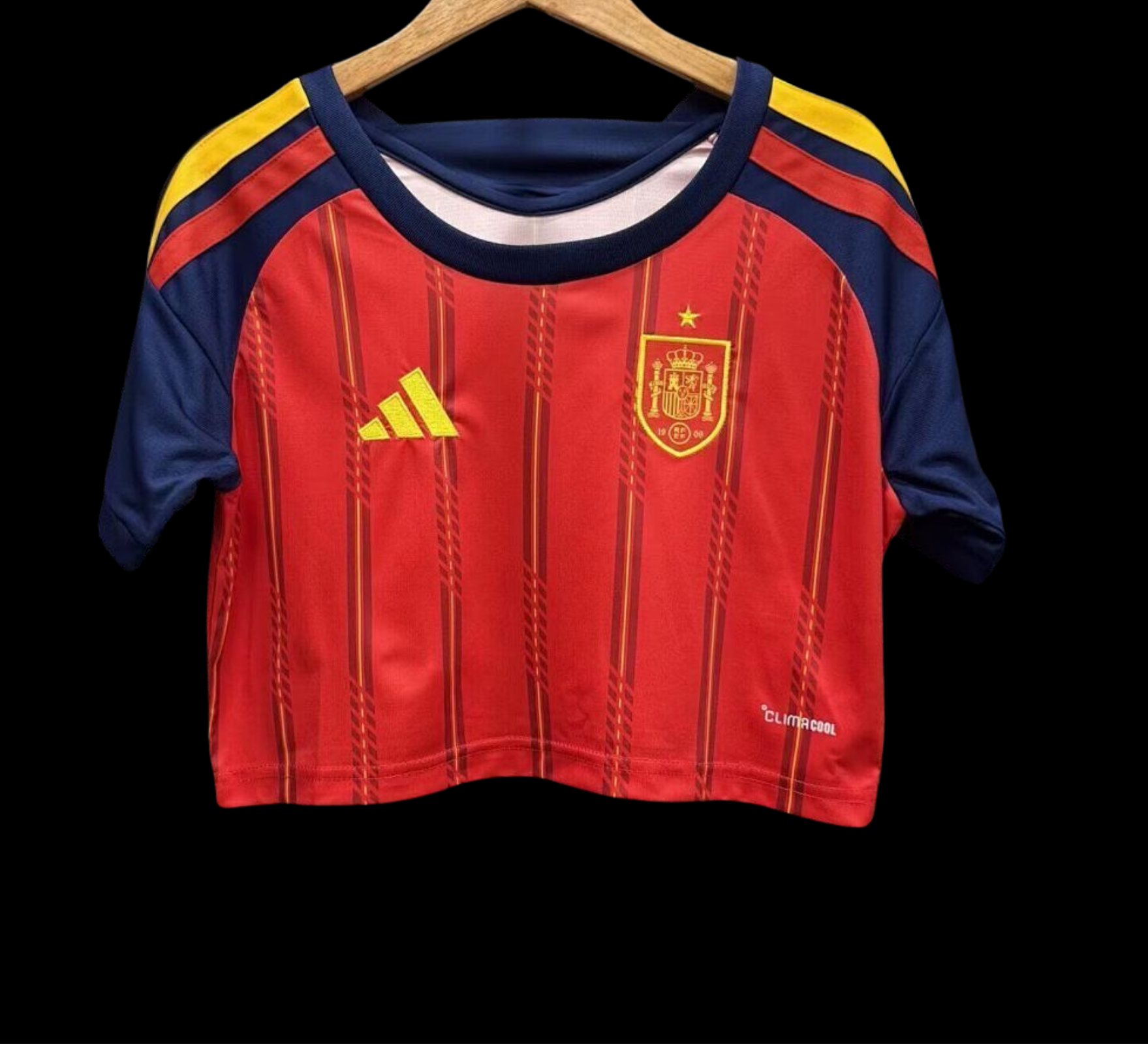 Spain 2026 World Cup Home Crop Top Style