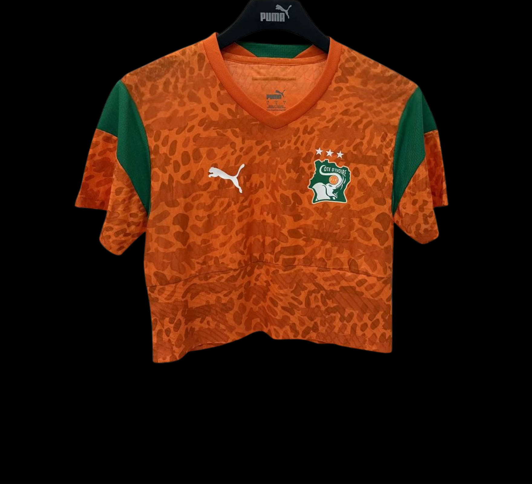 Ivory Coast 2026 World Cup Home Crop Top Style