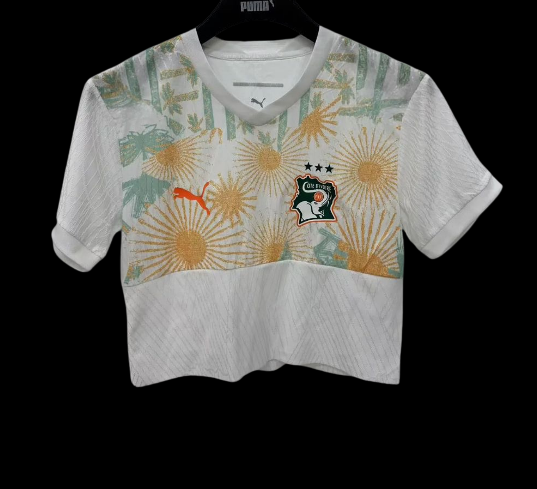 Ivory Coast 2026 World Cup Away Crop Top Style