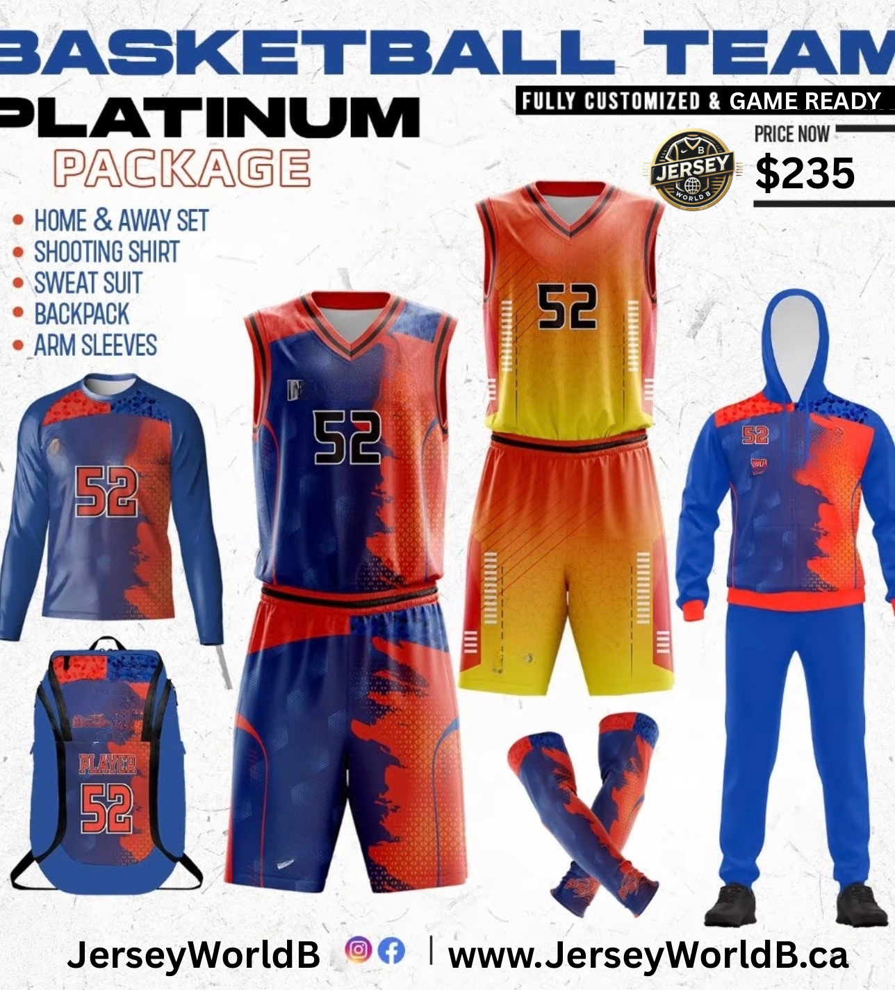 Basketball Platinum Package 1