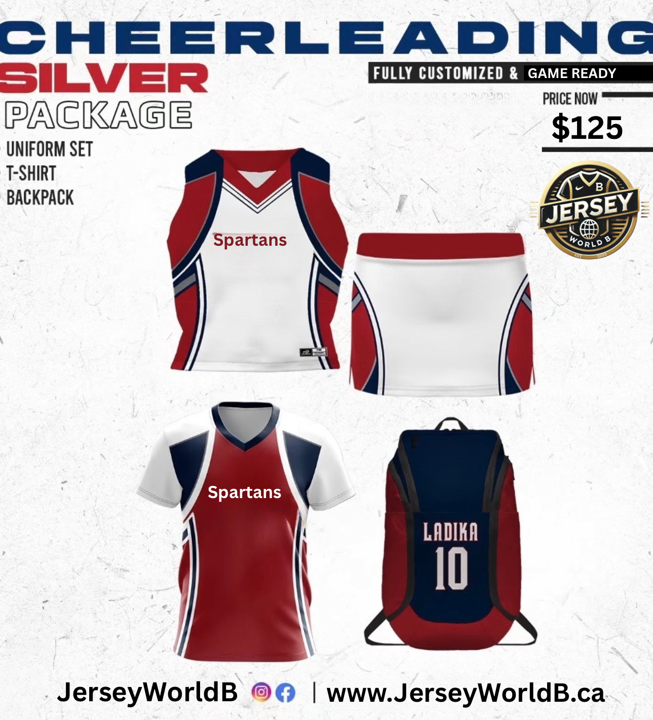 Cheerleading Silver Package 1