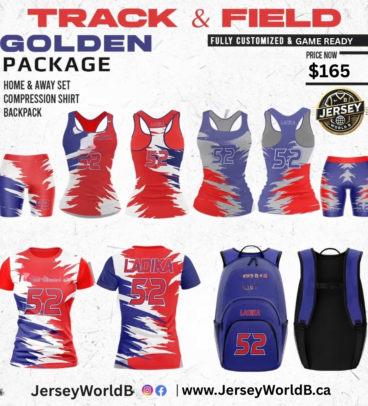 Track and Field Gold Package 1