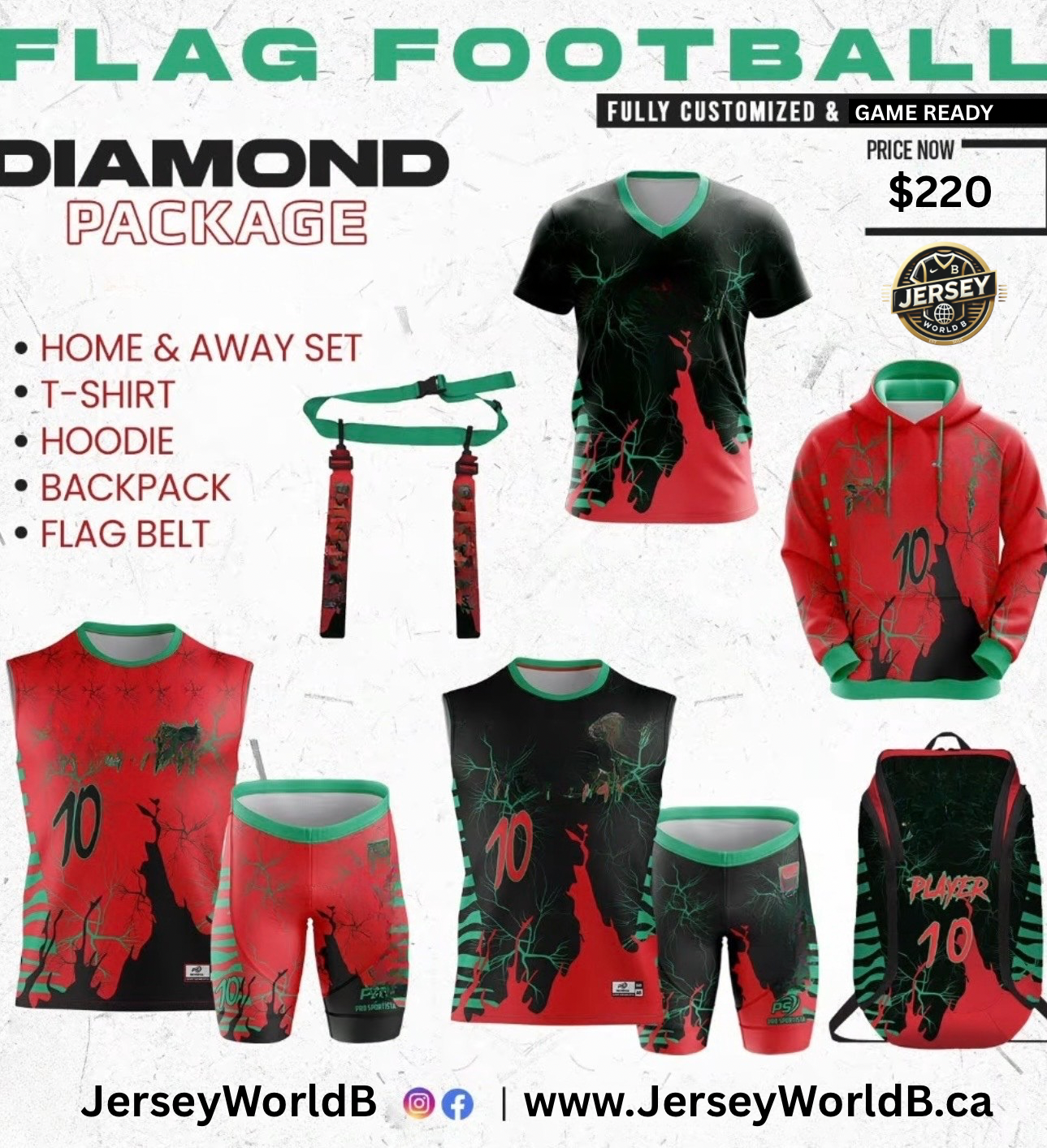 Flag Football Diamond Package 1