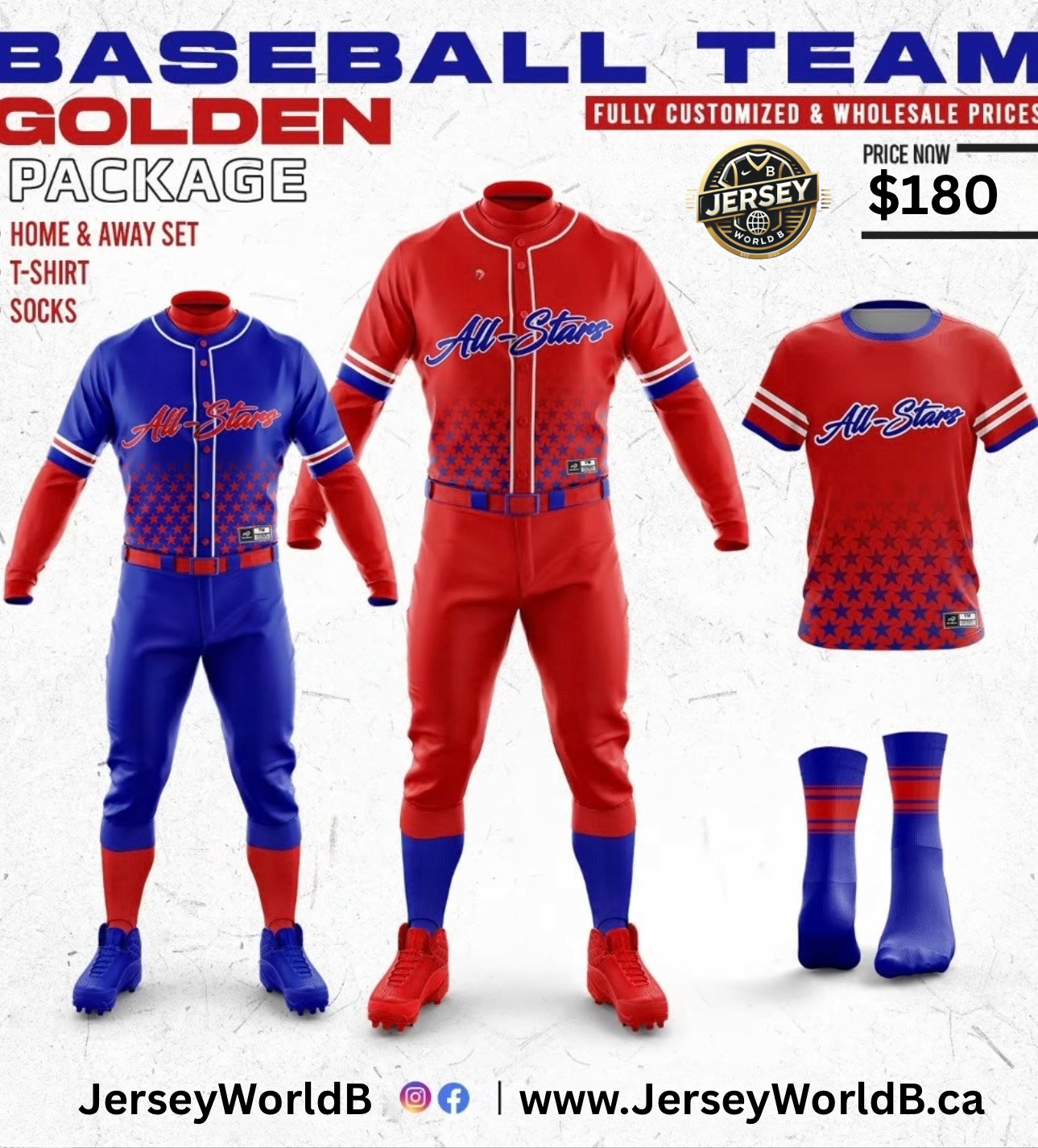 Baseball Gold Package 1