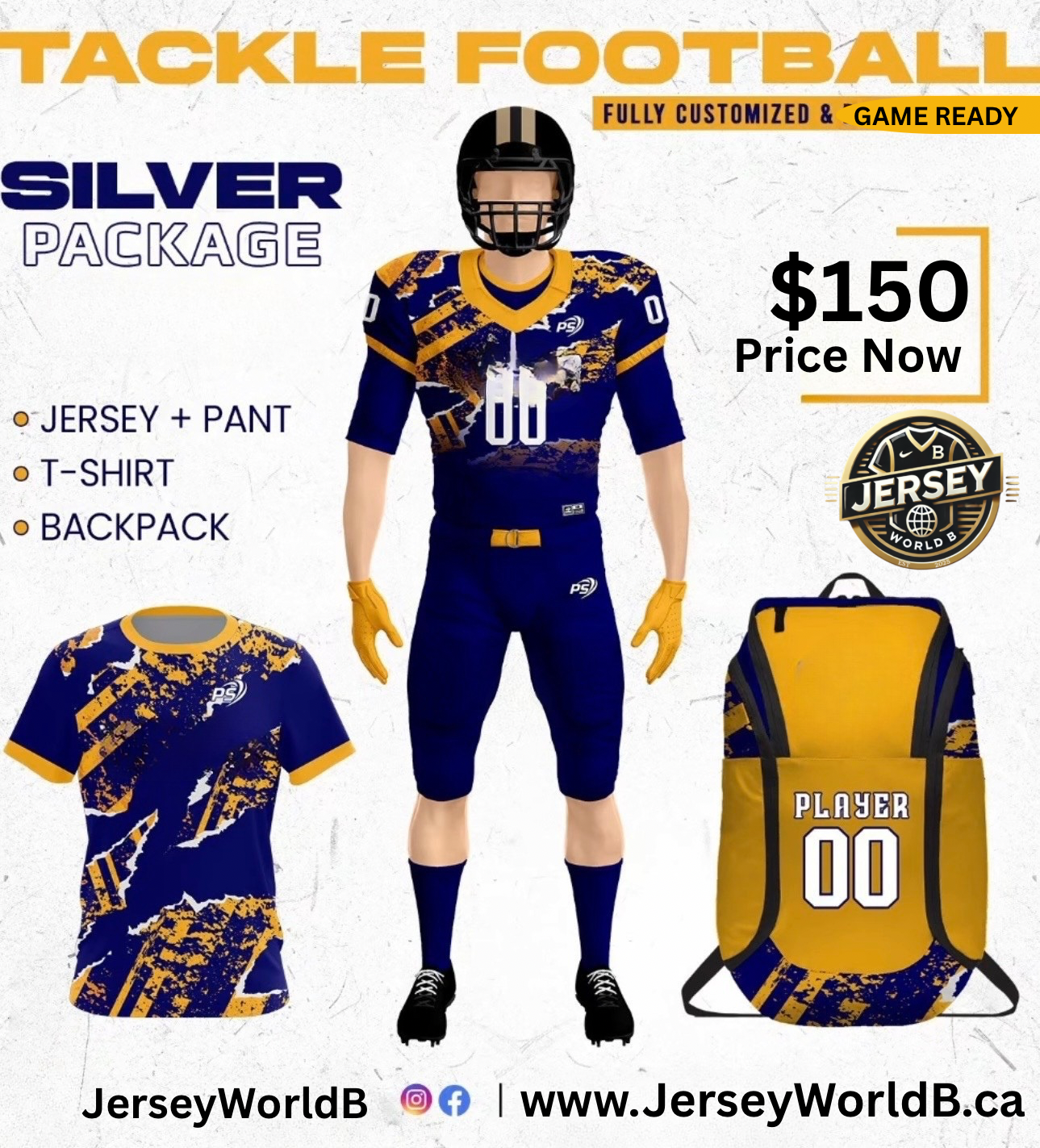 Tackle Football Silver Package 1